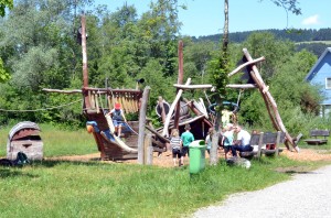 Spielplatz im Kurgarten - Bühl am Großen Alpsee