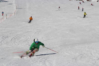 Alpin Skifahren im Allgäu